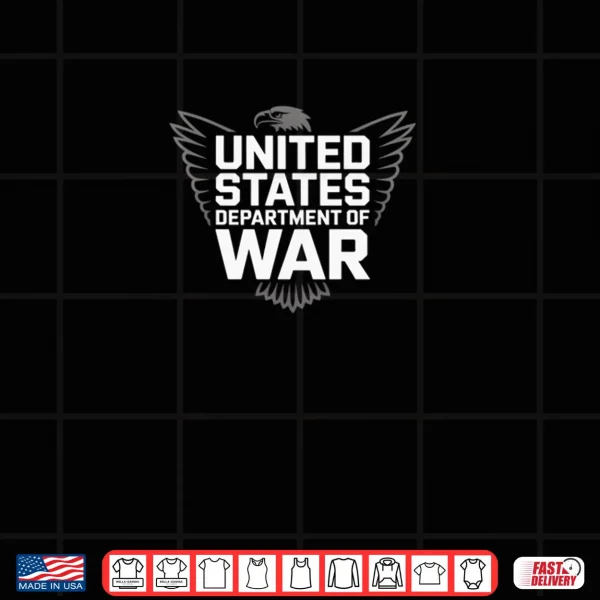 Design United States Department of War Rename Department of War Shirt