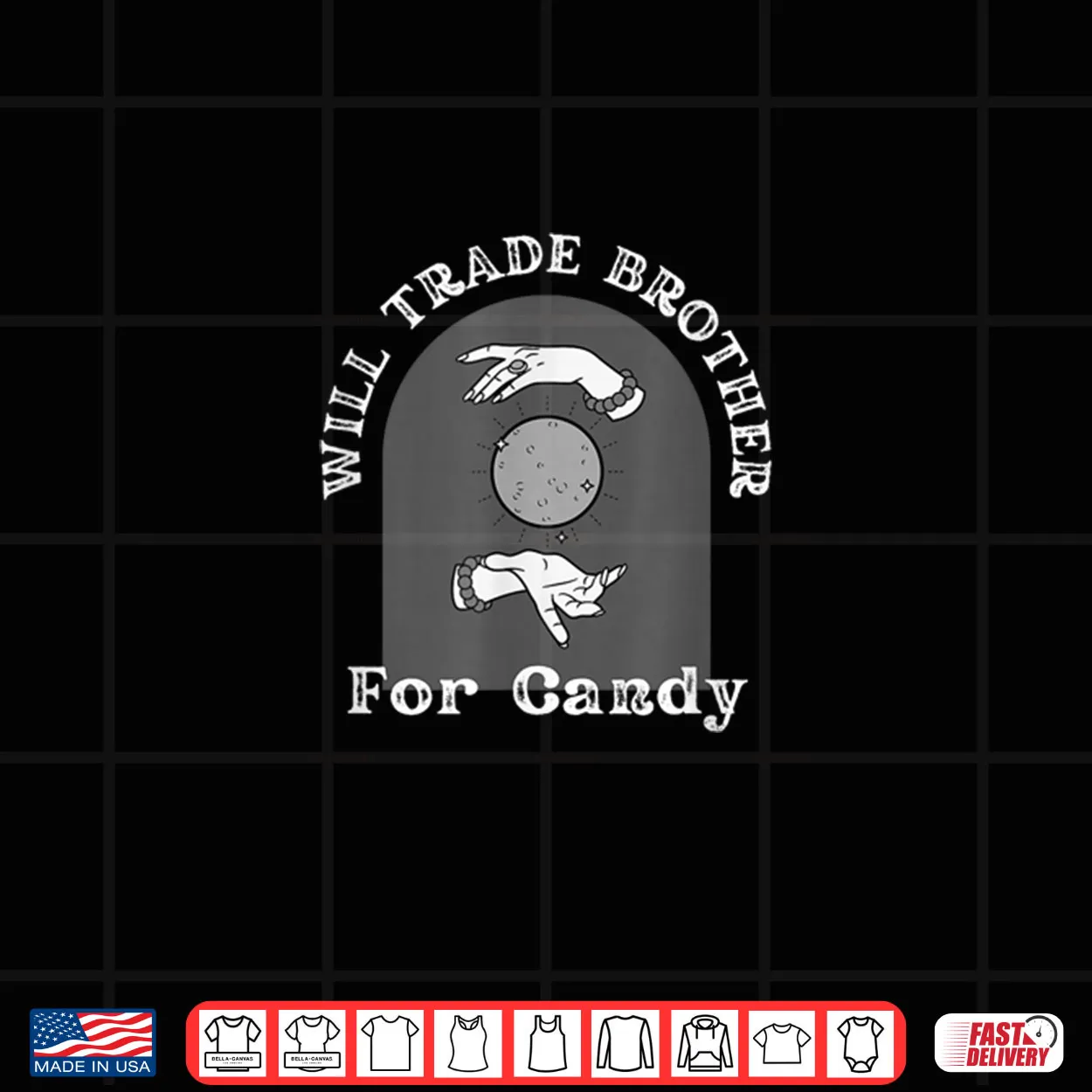 Will Trade Brother for Candy Halloween Shirt Will Trade Brother for Candy Halloween Shirt