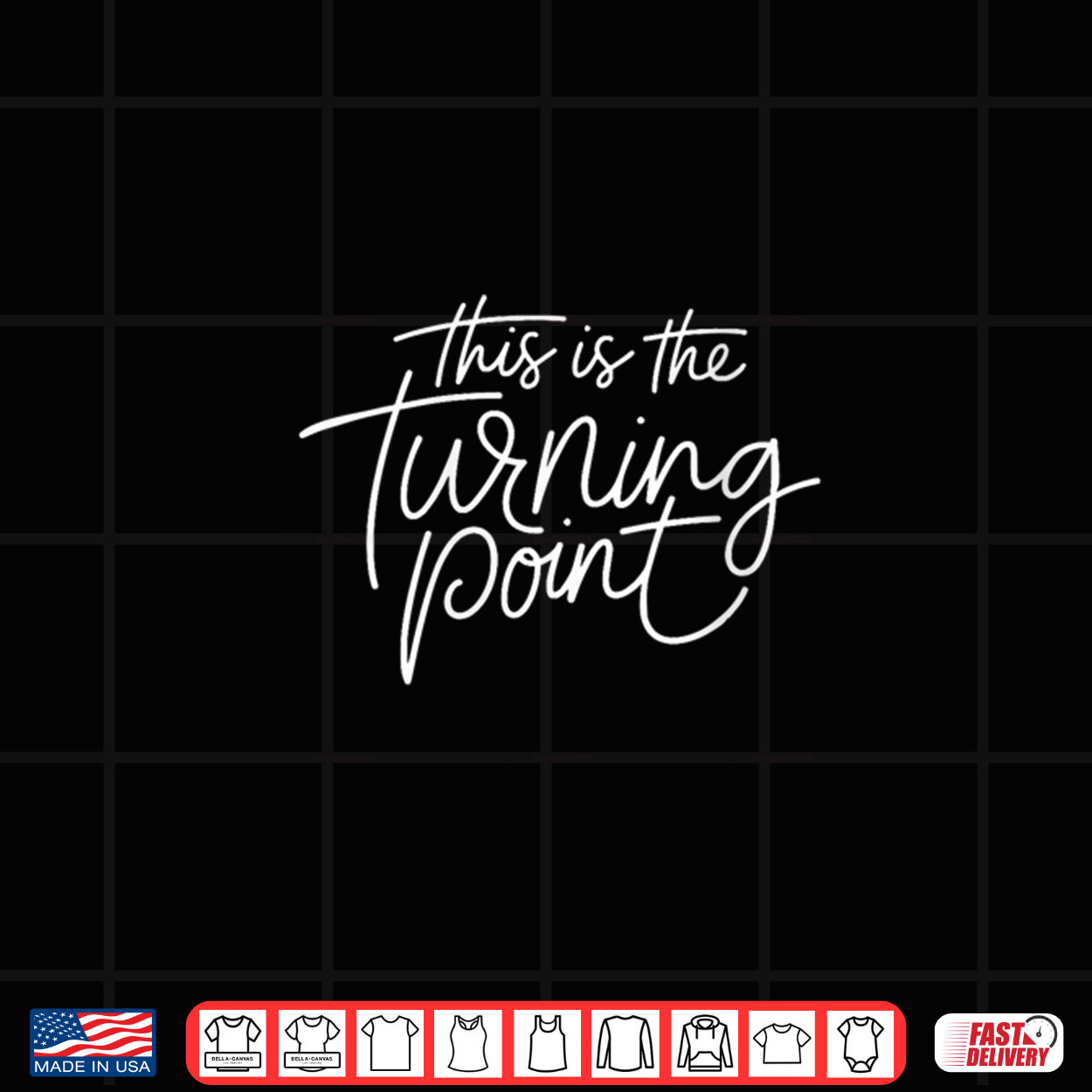 Womens This is The Turning Point Motivational Inspirational Quote Shirt Womens This is The Turning Point Motivational Inspirational Quote Shirt