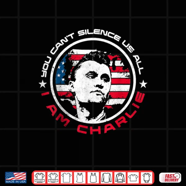 Design You Cant Silence Us All Charlie Tribute Shirt
