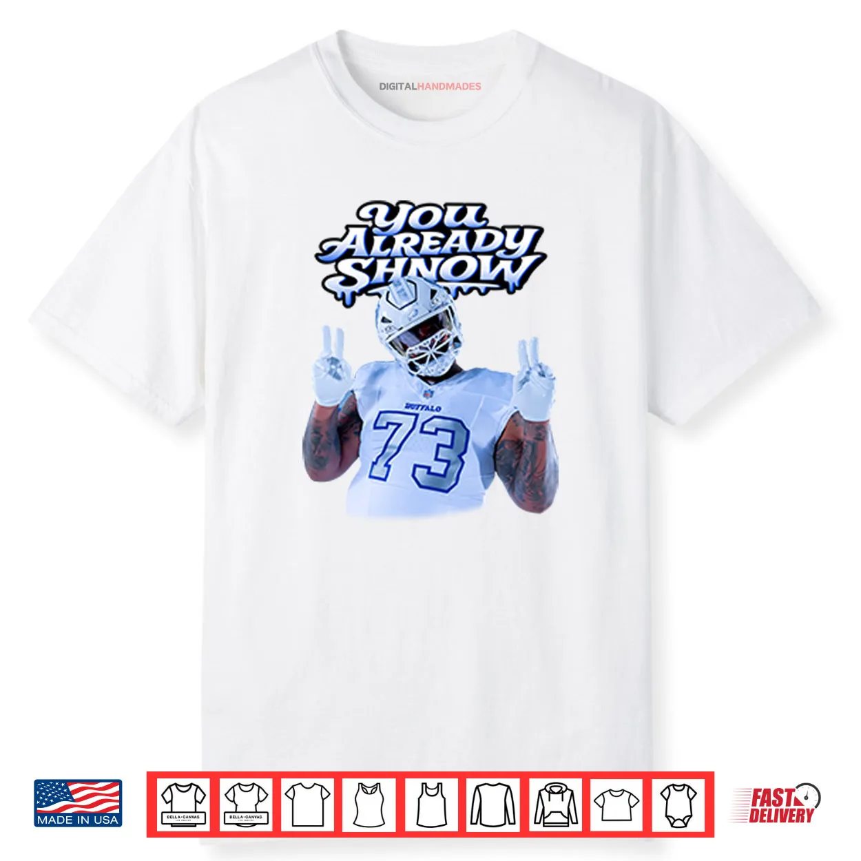 Dion Dawkins Buffalo Bills You Already Shnow Shirt Dion Dawkins Buffalo Bills You Already Shnow Shirt