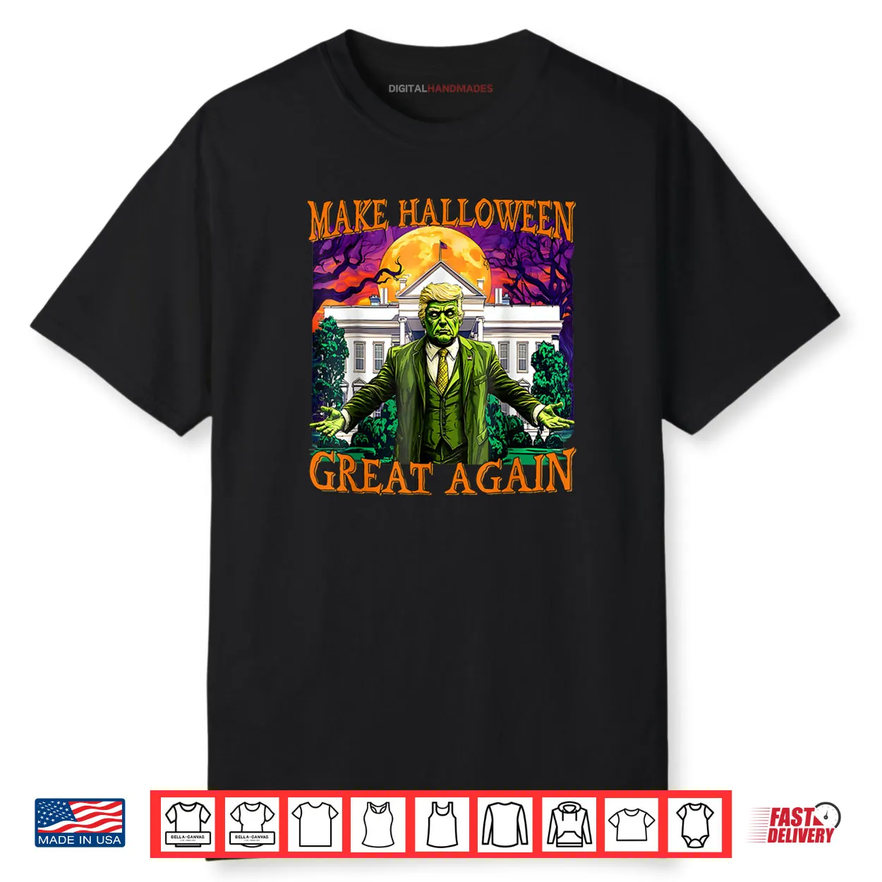 Donald Trump Zombie Make Halloween Great Again Trump Costume Shirt Donald Trump Zombie Make Halloween Great Again Trump Costume Shirt