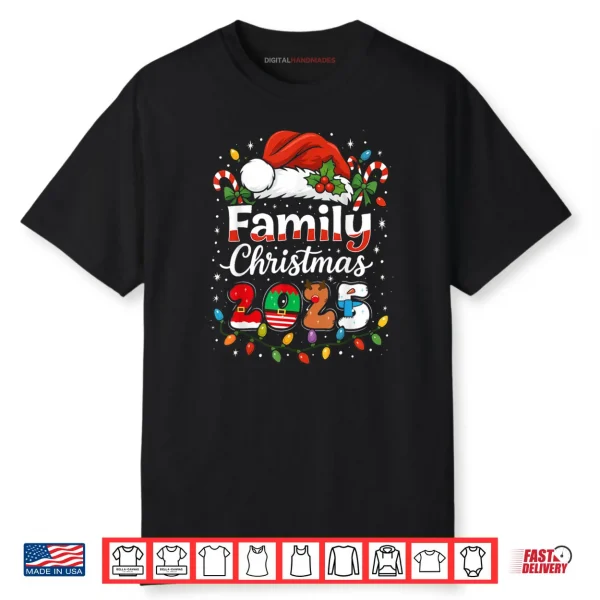 Family Christmas 2025 Matching Outfit Xmas Shirt
