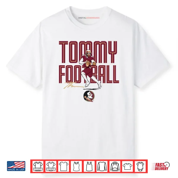 Florida State Seminoles Tommy Castellanos Tommy Football Shirt