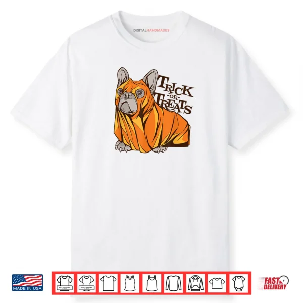 French Bulldog Costume Mask Shirt