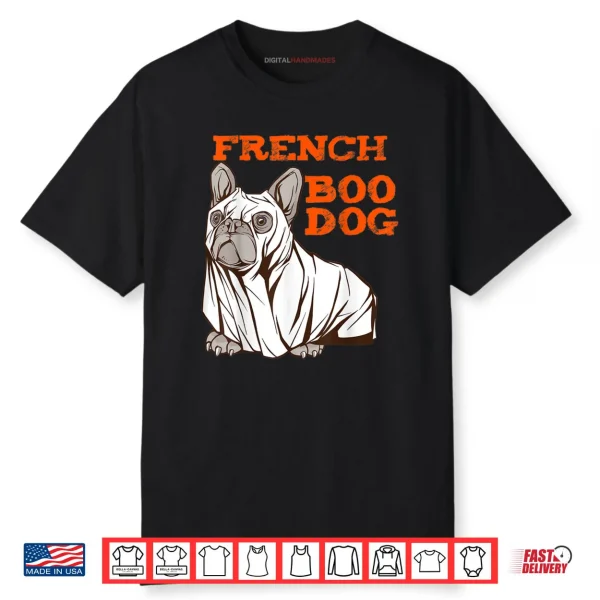 French Bulldog Halloween Costume Boo Dog Shirt