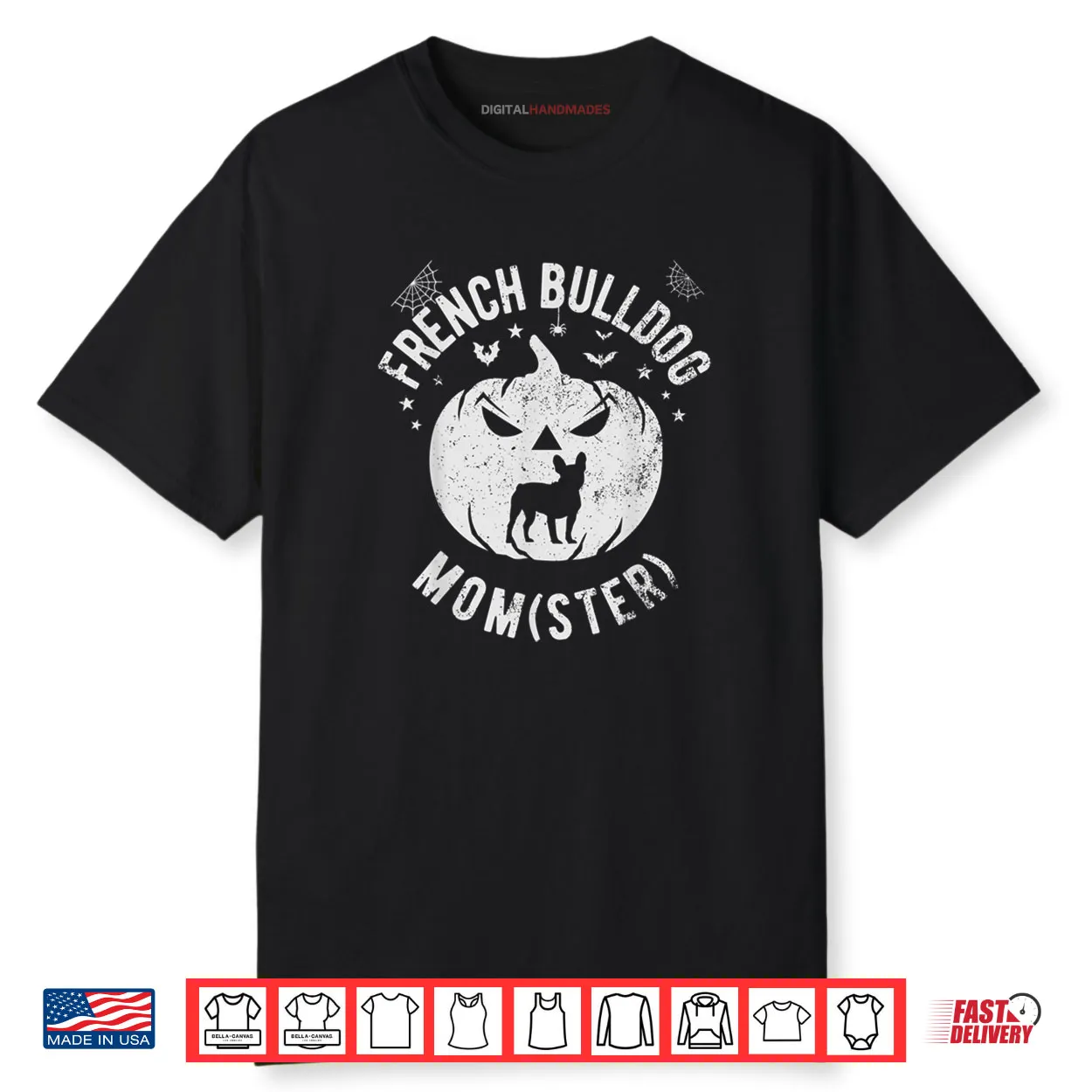 French Bulldog MOMster Halloween Shirt French Bulldog MOMster Halloween Shirt