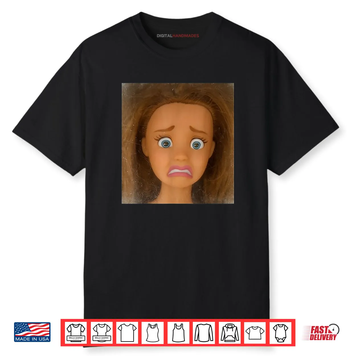 Funny Disgusting Doll Face Meme Shirt Funny Disgusting Doll Face Meme Shirt