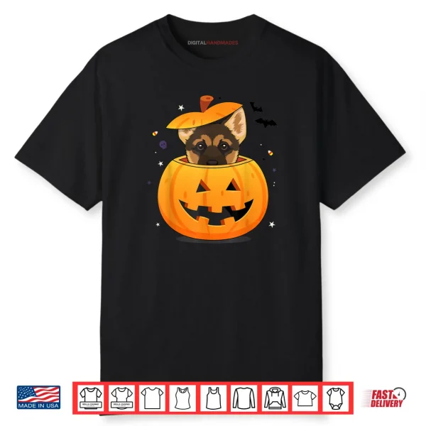 German Shepherd Pumpkin Shirt
