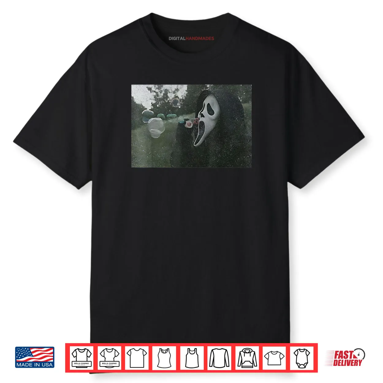 Ghost Face Blowing Bubbles Funny Halloween Meme Shirt Ghost Face Blowing Bubbles Funny Halloween Meme Shirt