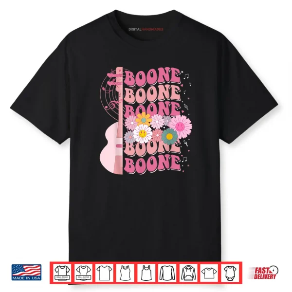 Girl Retro Boone Groovy Flower 80’s Shirt