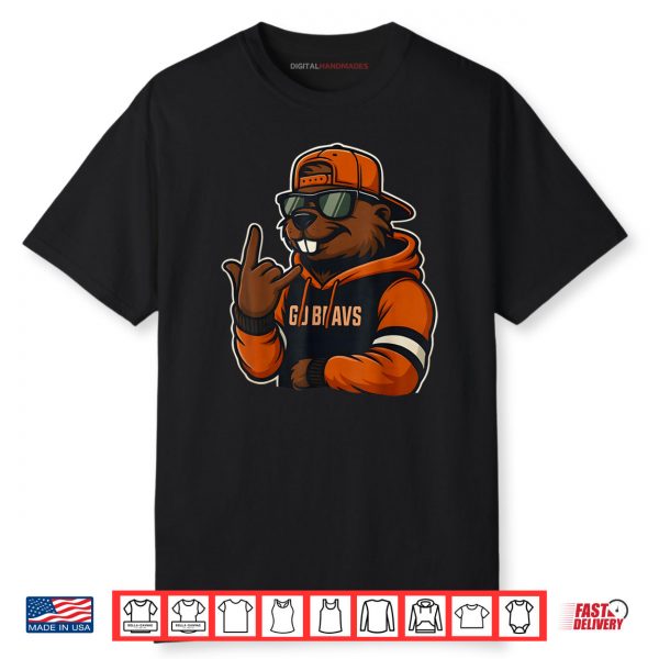 Go Beavs Retro Beavers Distressed Shirt