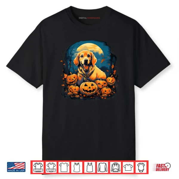 Golden Retriever Halloween Shirt