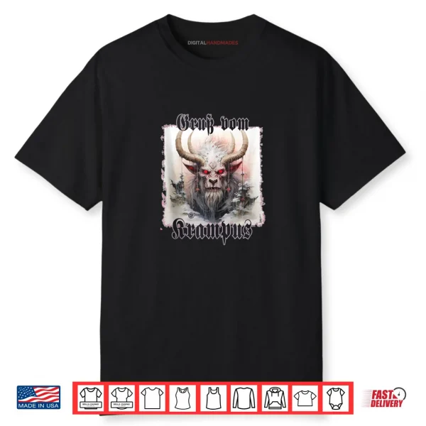 Greeting from Krampus Christmas Legend Figure Shirt