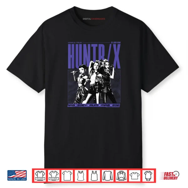 Halloween World Tour Huntrix Poster Shirt