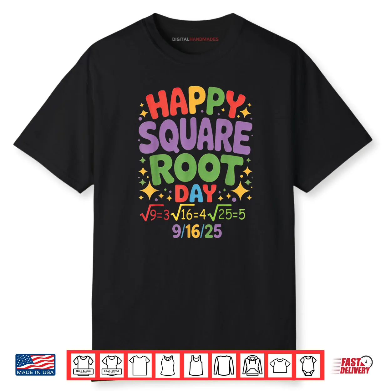 Happy Square Root Day Number Shirt Happy Square Root Day Number Shirt
