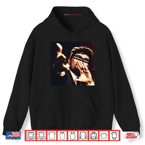 Hoodie America First Shirt