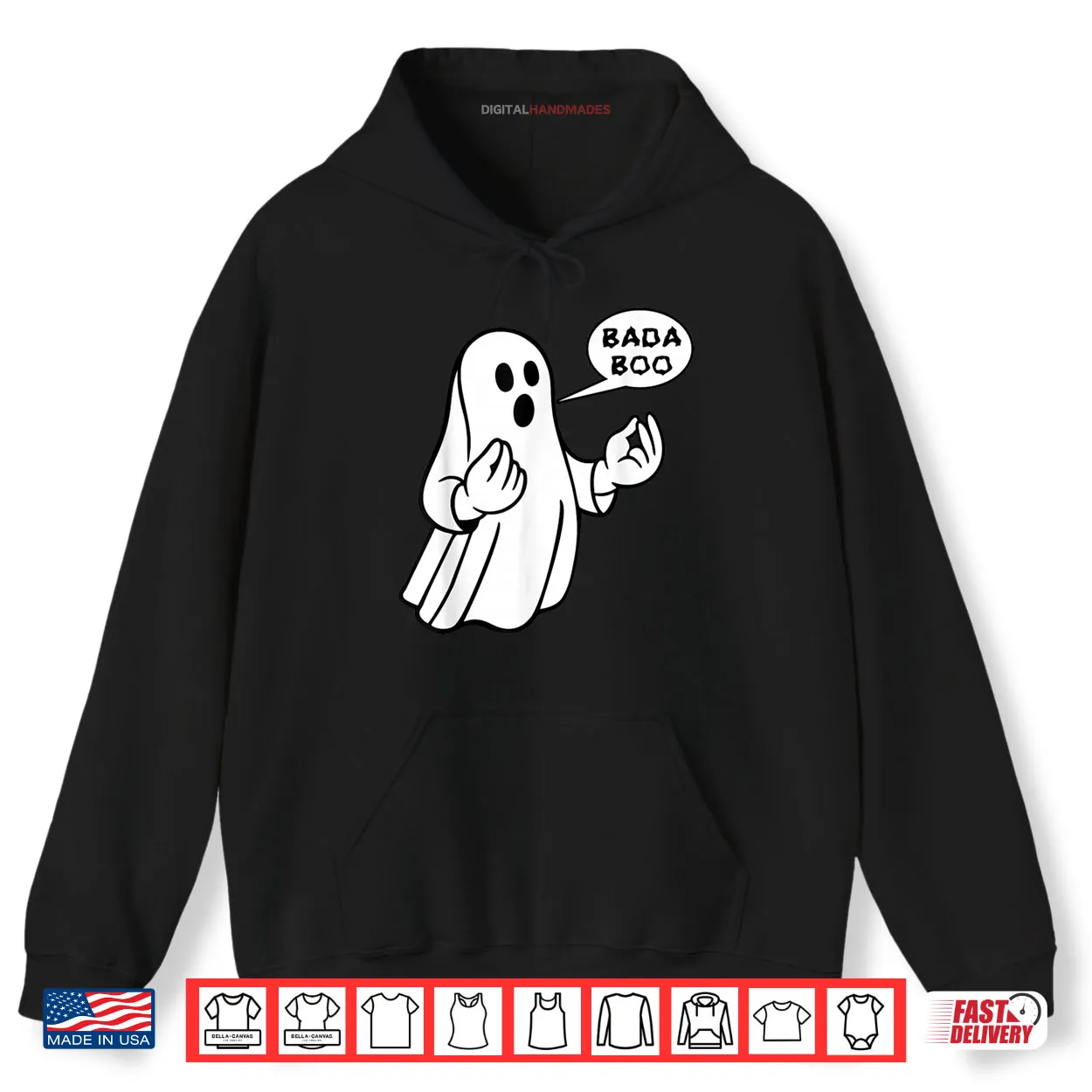 Bada Boo Italian Ghost Funny Halloween Shirt Bada Boo Italian Ghost Funny Halloween Shirt