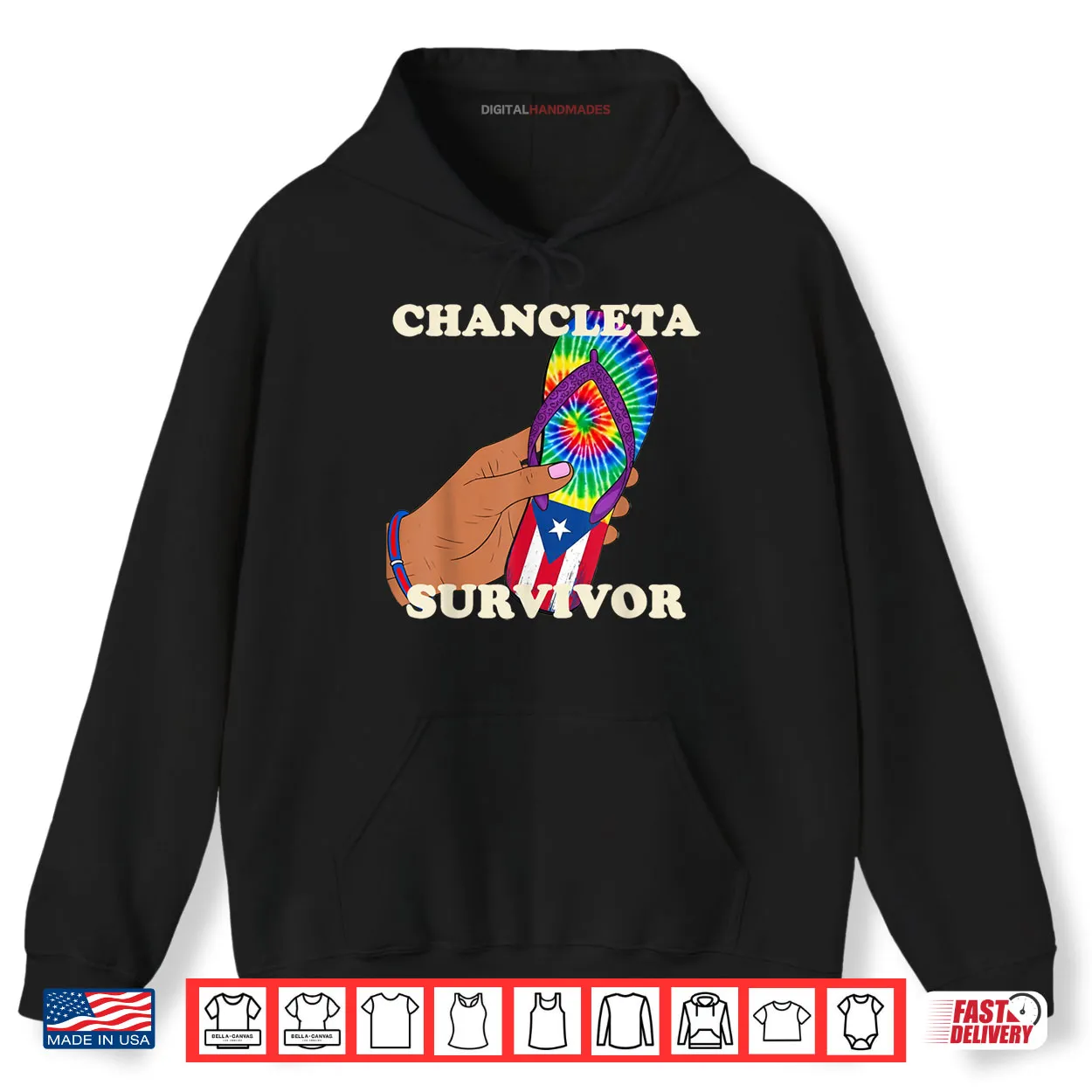 Chancleta Survivor Puerto Rico Spanish Joke Shirt Chancleta Survivor Puerto Rico Spanish Joke Shirt