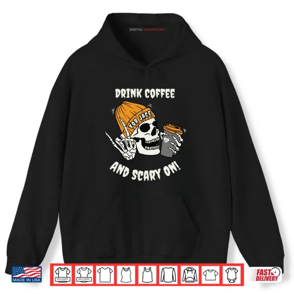 Hoodie Coffee for Jace Halloween Edition CHD Awareness Shirt