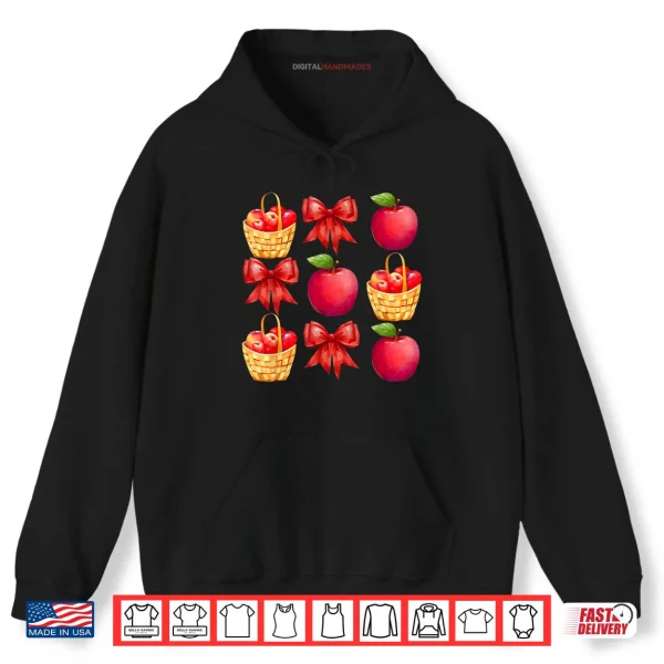 Hoodie Coquette Apple Picking Crew Apple Picking Season Bows Shirt