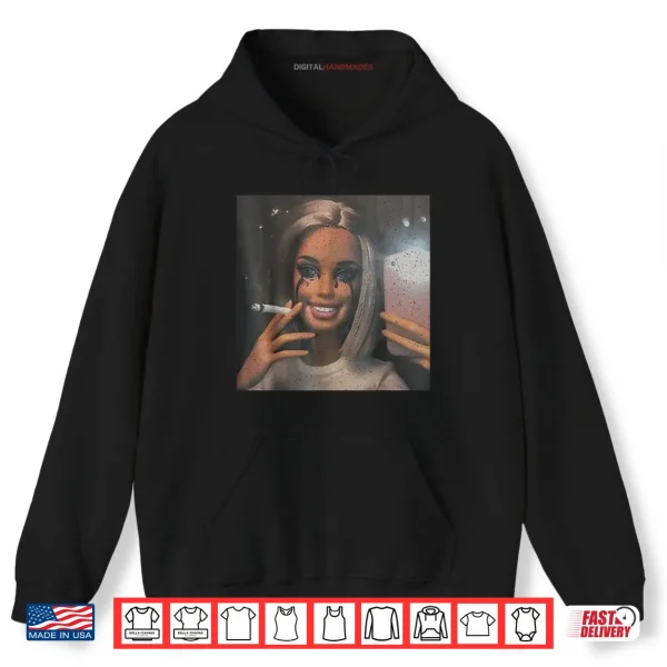 Hoodie Doll Face Selfie Meme Shirt