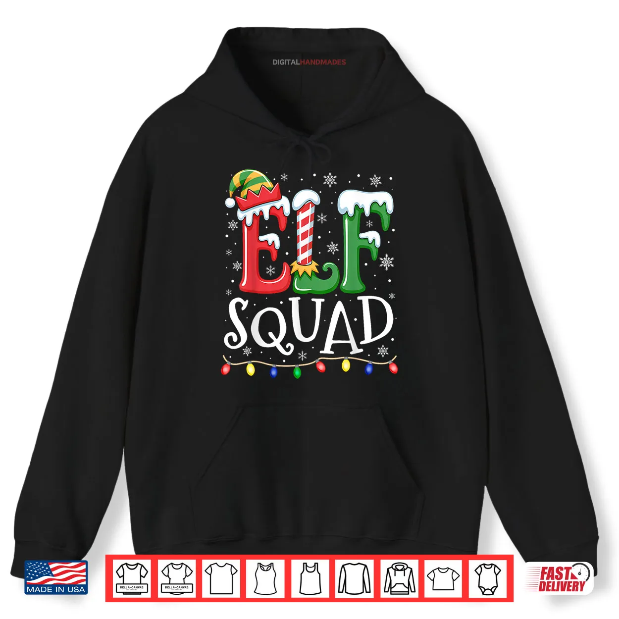 Elf Family Christmas Matching Pajamas Xmas Elf Squad Shirt Elf Family Christmas Matching Pajamas Xmas Elf Squad Shirt