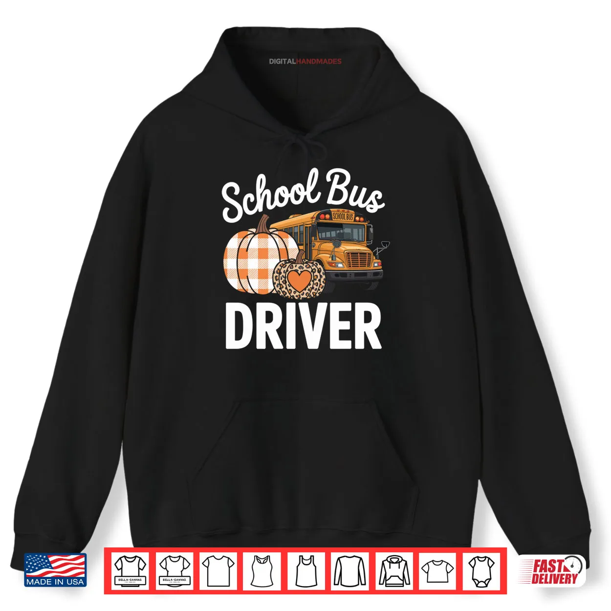 Fall School Bus Driver Thanksgiving Autumn Shirt Fall School Bus Driver Thanksgiving Autumn Shirt