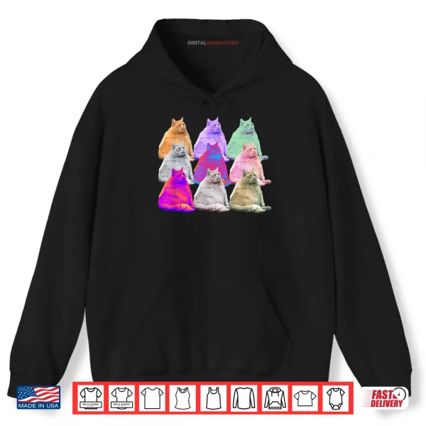 Hoodie Fat Cat Shirt