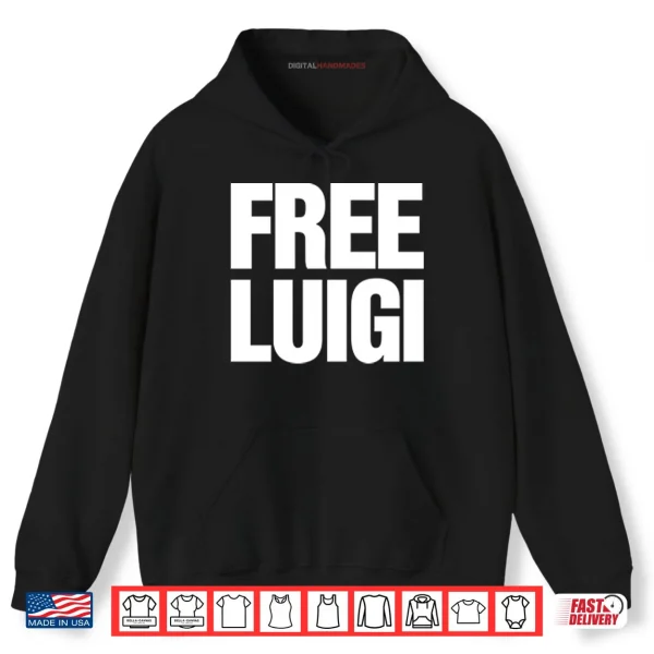 Hoodie Free Luigi Mangione Shirt
