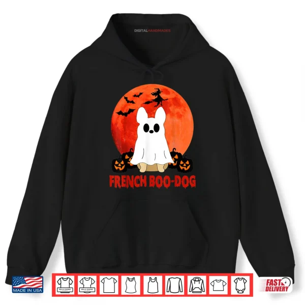Hoodie French Boo Dog Halloween Funny French Bulldog Shirt