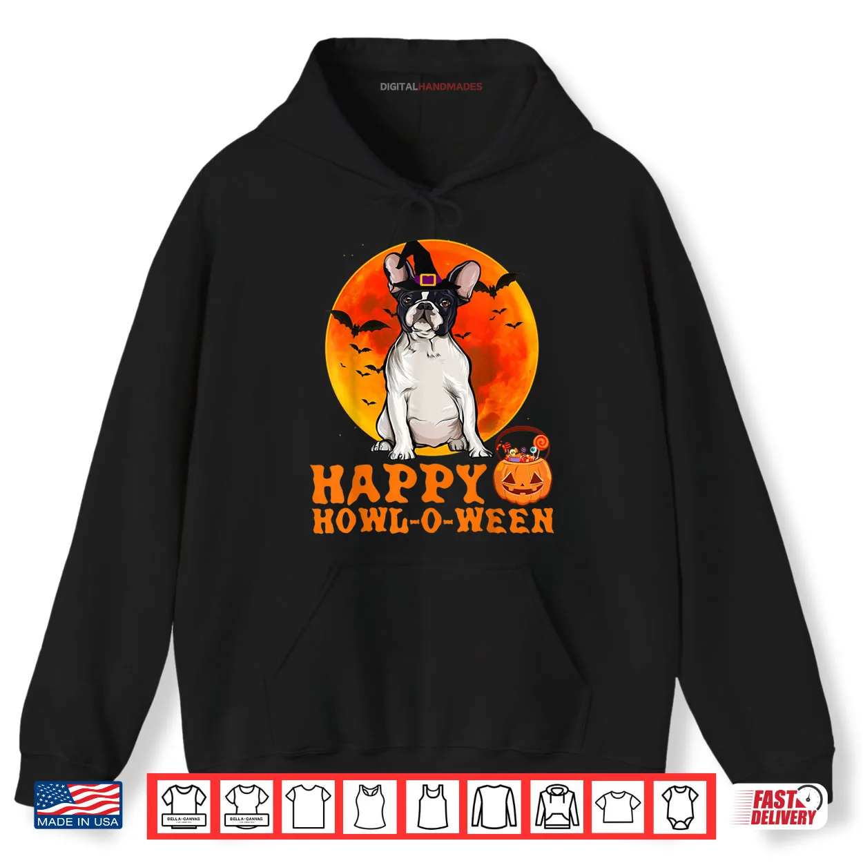 French Bulldog Dog Halloween Happy Howl o ween Shirt French Bulldog Dog Halloween Happy Howl o ween Shirt