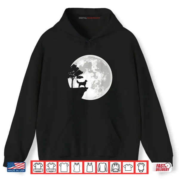 Golden Retriever Moon Halloween Costume Apparel Shirt 2 Hoodie Golden Retriever Moon Halloween Costume Apparel Shirt