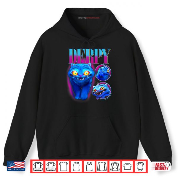 Hoodie Halloween Derpy Showcase Y2K Style Poster Shirt