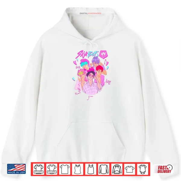 Hoodie Halloween Saja Boys Demon Group Portrait Shirt