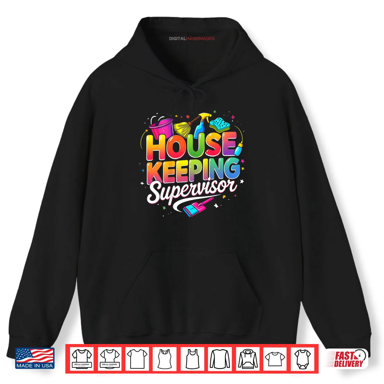 Housekeeping Supervisor Appreciation Cleaning Staff Colorful Shirt Housekeeping Supervisor Appreciation Cleaning Staff Colorful Shirt