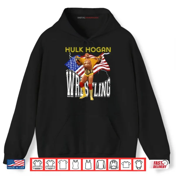 Hoodie Hulk Hogan 007 Back Printed Shirt