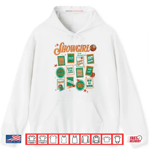 In My Showgirl Era Taylor Swift Shirt 2 Hoodie In My Showgirl Era Taylor Swift Shirt