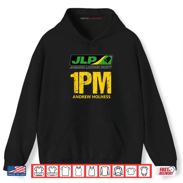 Hoodie JLP 1PM Holness Jamrock Political Shirt