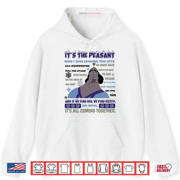 Hoodie Kronk Oh Yeah Its All Coming Together Emperors New Groove Meme Shirt