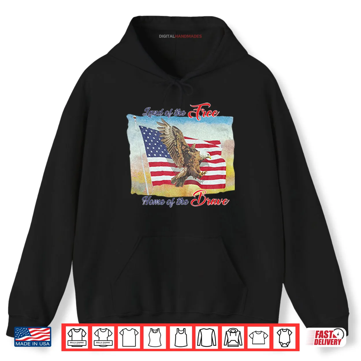 Land Of The Free Home Of The Brave America Flag Shirt Land Of The Free Home Of The Brave America Flag Shirt