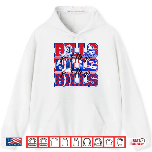Hoodie Lets Go Bills Buffalo Football Game Day Shirt
