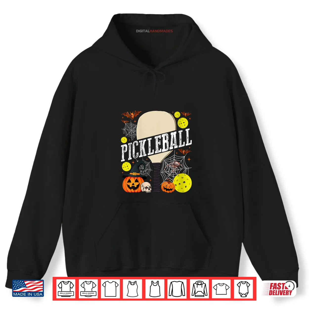 Pickleball Paddle & Pumpkins Halloween Costume Day Shirt Pickleball Paddle & Pumpkins Halloween Costume Day Shirt