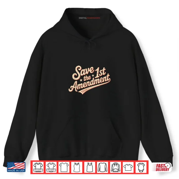 Save The First Amendment Defend The 1st Amendment Shirt 2 Hoodie Save The First Amendment Defend The 1st Amendment Shirt