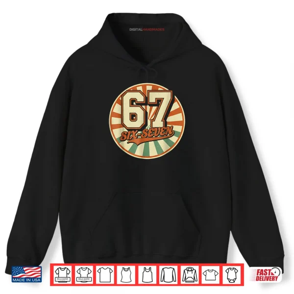 Hoodie Six Seven 6 7 Meme Funny Shirt 1