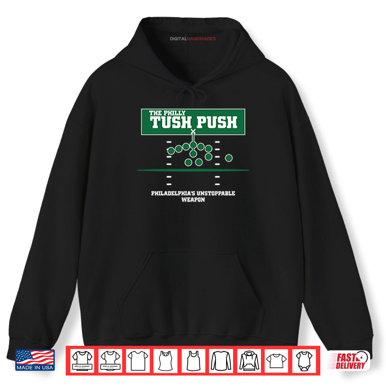 The Philly Tush Push Philadelphia’s Unstoppable Weapon Shirt The Philly Tush Push Philadelphia’s Unstoppable Weapon Shirt