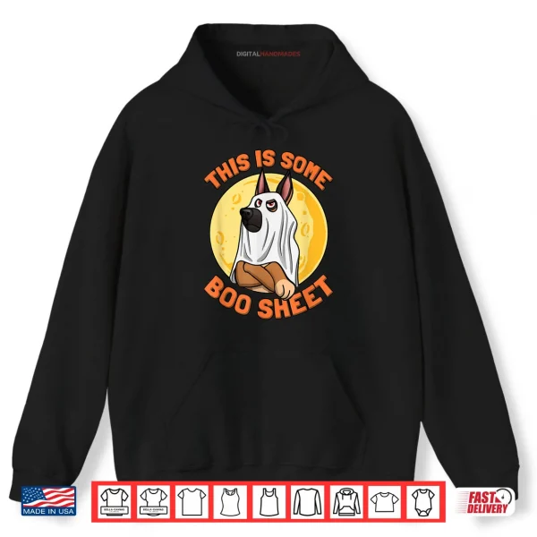 Hoodie This is some Boo Sheet German Shepherd moon edition Shirt