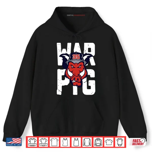Hoodie War Pig Garrett Crochet Shirt
