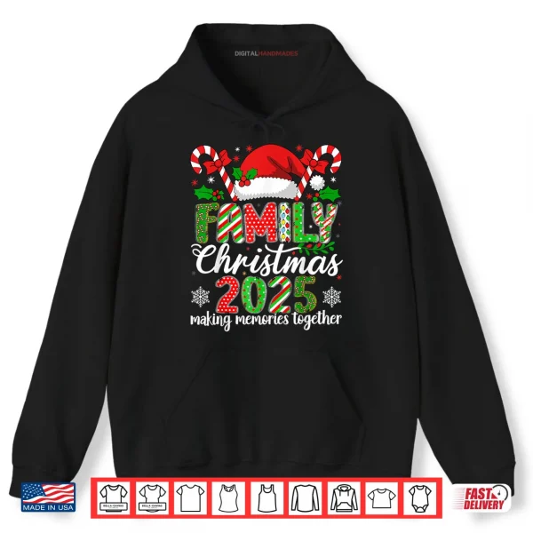 Xmas Squad Santa Group Family Christmas 2025 Matching Outfit Shirt 2 Hoodie Xmas Squad Santa Group Family Christmas 2025 Matching Outfit Shirt