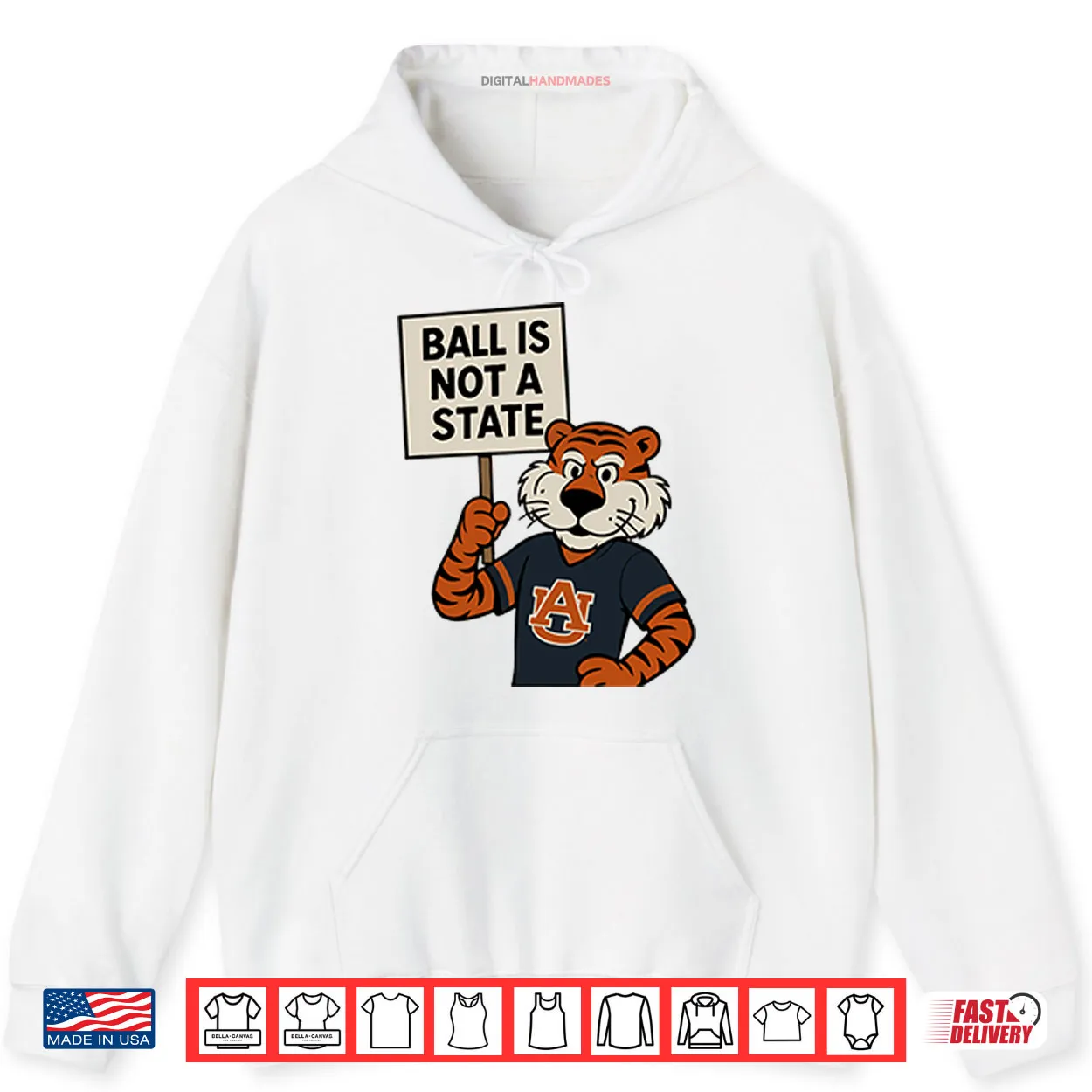 Zac Blackerby Auburn Tigers Ball Is Not A State Shirt Zac Blackerby Auburn Tigers Ball Is Not A State Shirt